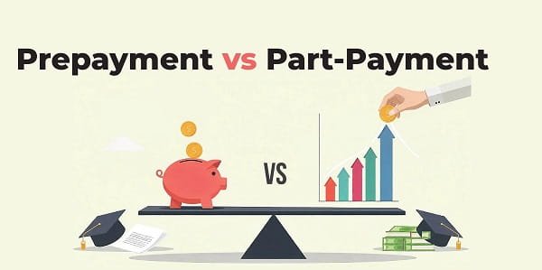 Part-Payment vs Pre-Payment in Loans