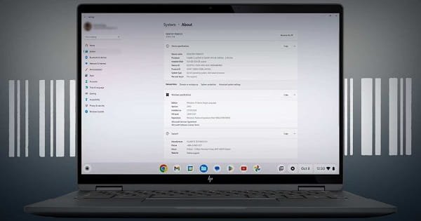 Serial Number of HP Laptop